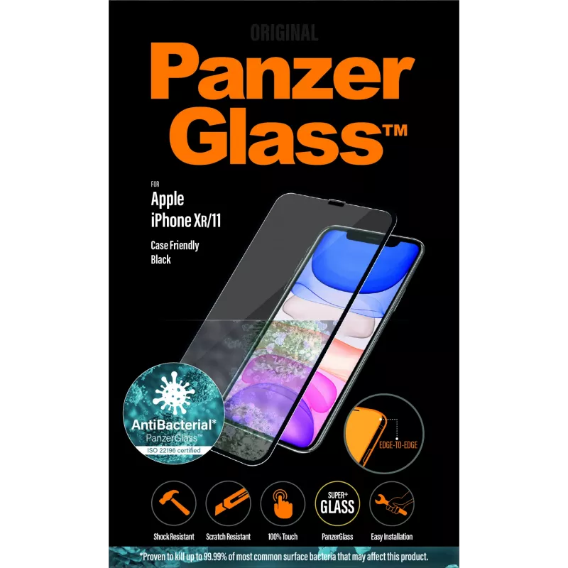 PanzerGlass pellicola protettiva per display Apple iPhone 11 XR Edge-to-Edge