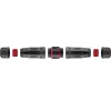 Goobay 79566 giunto RJ45 per esterni, CAT 6 STP, IP68, 2x RJ45 femmina, 12 cm, nero
