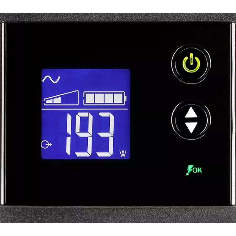 Gruppo di continuità Eaton Ellipse PRO 1200 FR 1,2 kVA / 750 W Line-Interactive, 8x prese Type E, LCD, Rack 2U/Tower