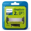 Lama di ricambio Philips Norelco OneBlade QP620/50, nero, confezione da 2