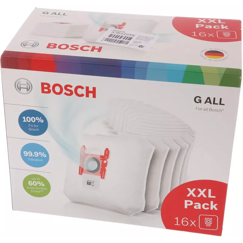 Bosch BBZ16GALL accessorio/ricambio aspirapolvere sacchetti aspirapolvere a scopa