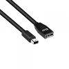 Club 3D CAC-1121 cavo di prolunga da Mini DisplayPort a DisplayPort 1.4, 8K60Hz, DSC 1.2, HBR3, HDR, 32AWG, M/F, 1 m (3,28 ft), nero