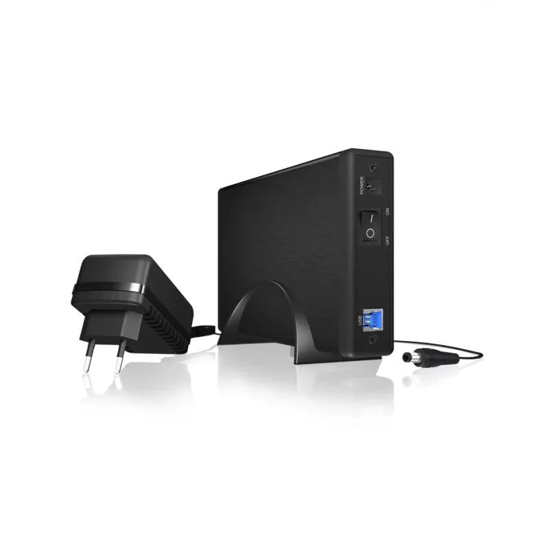 ICY BOX IB-377U3 case per HDD nero 3,5 inch
