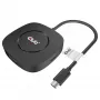 CLUB3D hub USB Type-C 3.2 Gen 1 Multi Stream Transport (MST) DisplayPort 1.4 triplo monitor