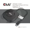 CLUB3D hub USB Type-C 3.2 Gen 1 Multi Stream Transport (MST) DisplayPort 1.4 triplo monitor