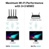 TP-Link Archer C80 Router wireless Gigabit Ethernet Dual-Band (2,4 GHz / 5 GHz) nero