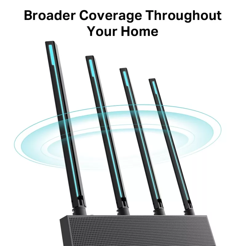 TP-Link Archer C80 Router wireless Gigabit Ethernet Dual-Band (2,4 GHz / 5 GHz) nero