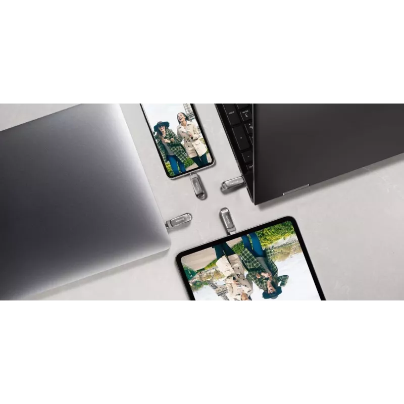 Chiavetta USB SanDisk 1 TB USB Type-A USB Type-C Ultra Dual Drive Luxe