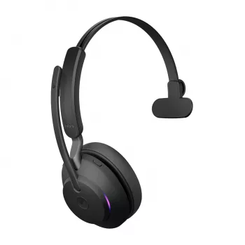Jabra Evolve2 65 USB-A nero MS caricabatterie Mono
