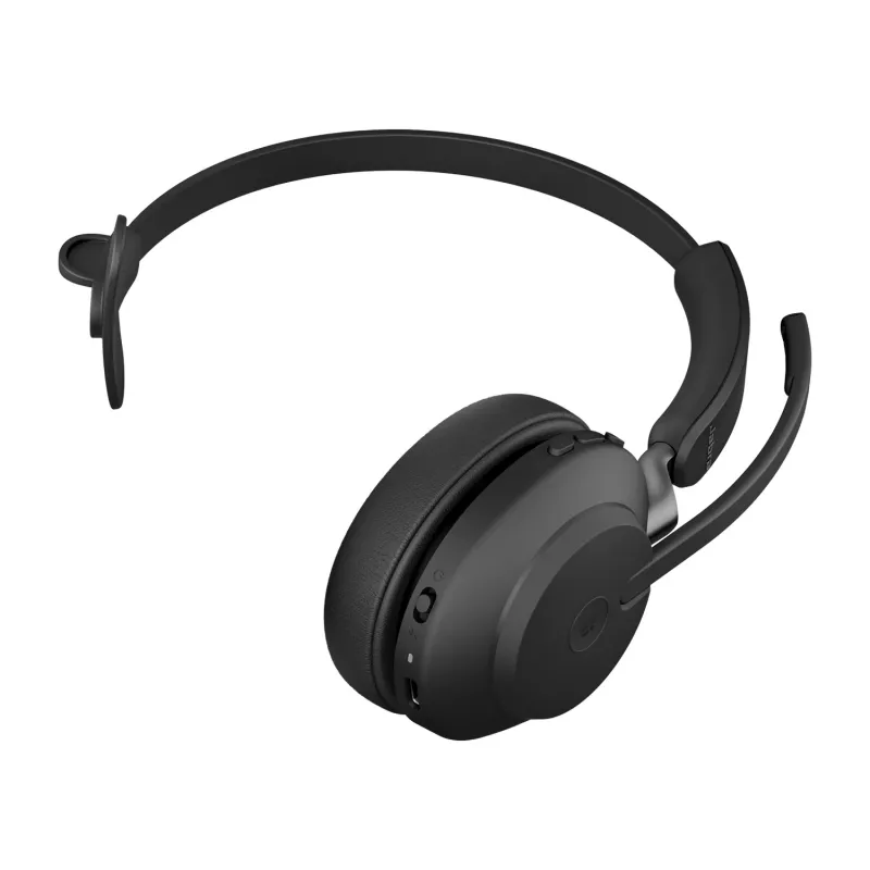 Jabra Evolve2 65 USB-A nero MS caricabatterie Mono