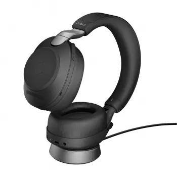 Jabra Evolve2 85 - Link380a UC Stereo Stand, nero