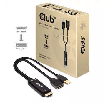 CLUB3D CAC-1331 Adattatore cavo video 0,25 m HDMI DisplayPort nero