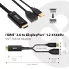 CLUB3D CAC-1331 Adattatore cavo video 0,25 m HDMI DisplayPort nero
