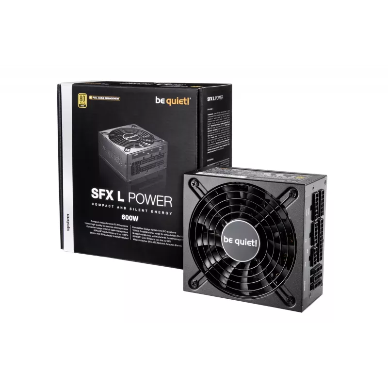 be quiet! SFX L Power alimentatore 600 W 20+4 pin ATX nero