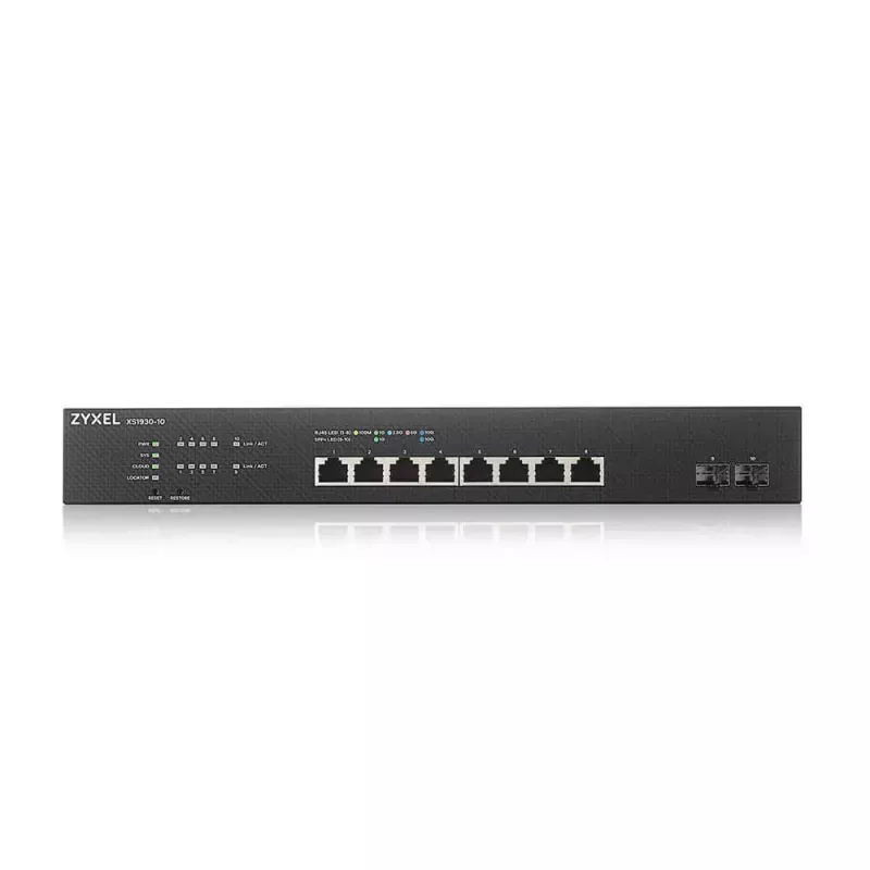 Zyxel XS1930-10-ZZ0101F switch di rete gestito L3 10G Ethernet (100/1000/10000) nero