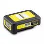 Batteria Karcher 2.445-034.0 18V 2,4Ah Li-Ion, giallo, 500 g