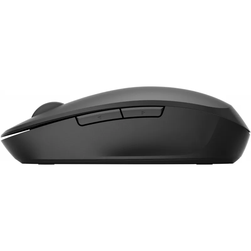 HP Dual Mode Black Mouse 300, per destrorsi, ottico, RF Wireless, 3600 DPI, nero
