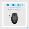 HP Dual Mode Black Mouse 300, per destrorsi, ottico, RF Wireless, 3600 DPI, nero
