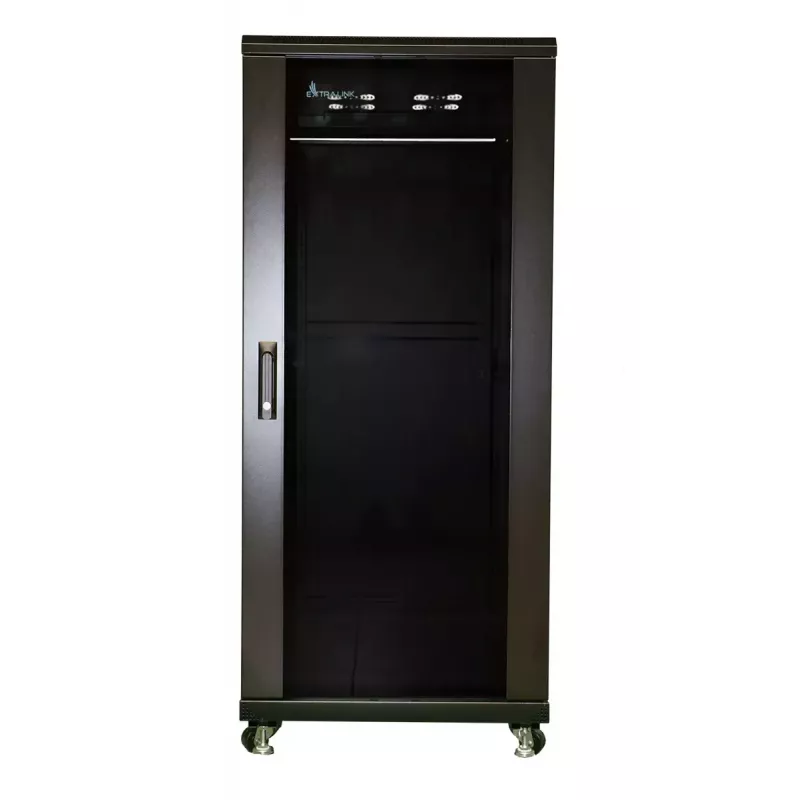 Armadio a parete Extralink 37U 600X1000 nero 1200 kg portata