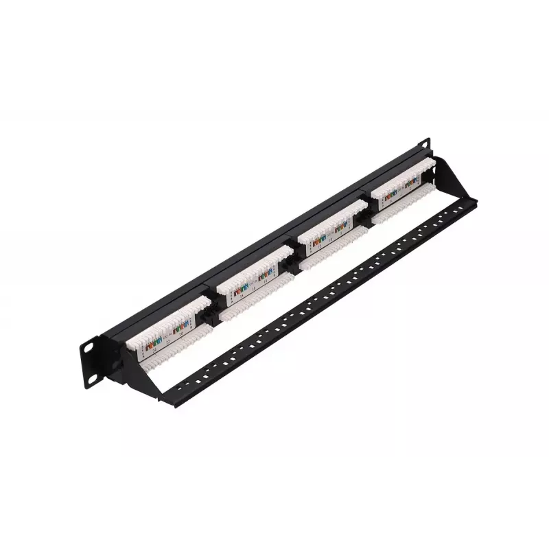 Patch panel Extralink CAT5E UTP V2 24 porte