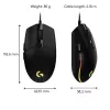 LOGITECH G203 Lightsync mouse gaming USB nero