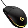 LOGITECH G203 Lightsync mouse gaming USB nero