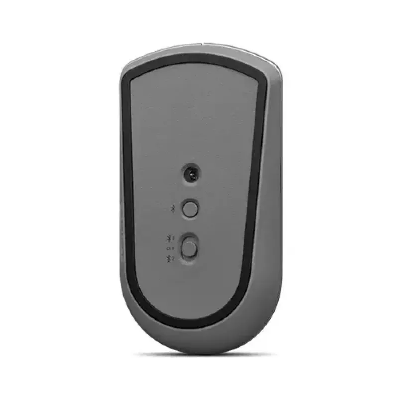 Mouse ottico Bluetooth Lenovo 600 — 2400 dpi, Bluetooth 5.0 dual-host, 3 tasti, rotella a sfera, grigio ferro