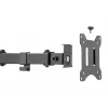 DIGITUS supporto universale a morsa per monitor singolo 17-32in 8kg (max.) nero