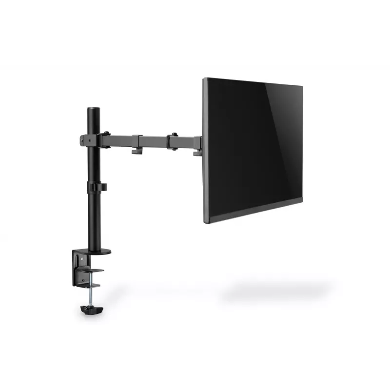 DIGITUS supporto universale a morsa per monitor singolo 17-32in 8kg (max.) nero