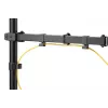 DIGITUS supporto universale a morsa per monitor singolo 17-32in 8kg (max.) nero