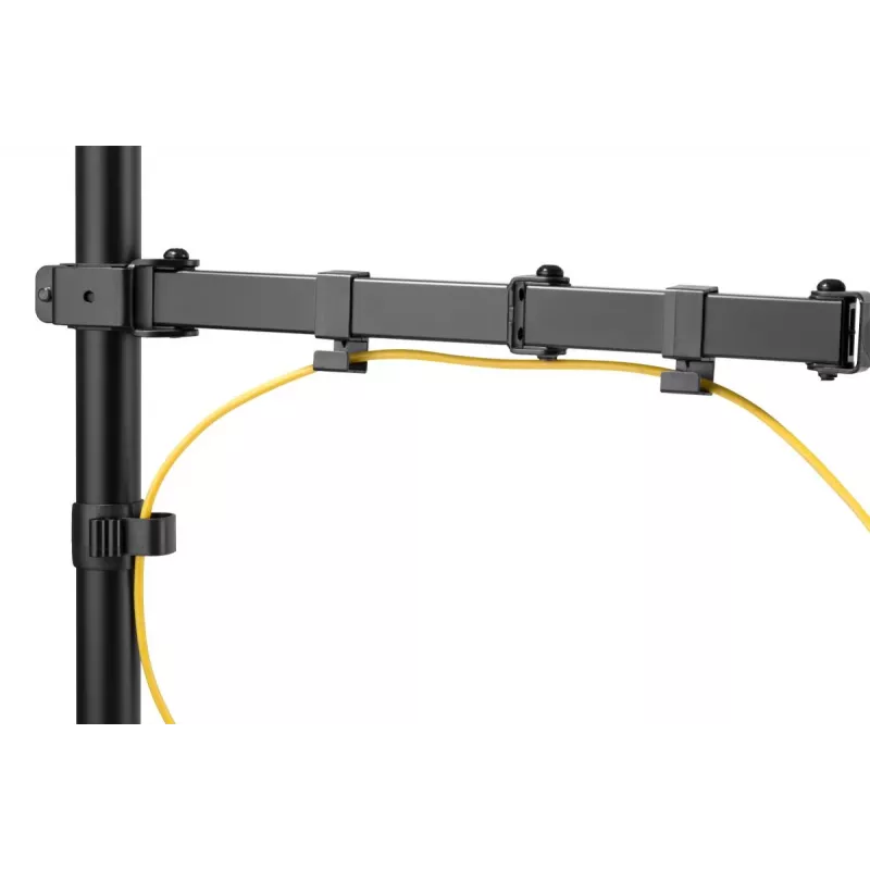 DIGITUS supporto universale a morsa per monitor singolo 17-32in 8kg (max.) nero