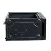 Case PC Micro-ATX Akyga AK36BK, Micro ATX / Flex ATX / Mini ITX, USB 3.0 + USB 2.0, senza alimentatore, nero
