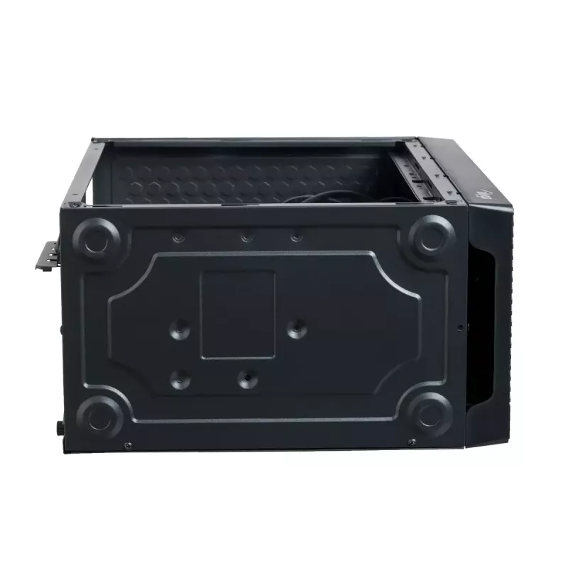 Case PC Micro-ATX Akyga AK36BK, Micro ATX / Flex ATX / Mini ITX, USB 3.0 + USB 2.0, senza alimentatore, nero