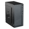 Case PC Micro-ATX Akyga AK36BK, Micro ATX / Flex ATX / Mini ITX, USB 3.0 + USB 2.0, senza alimentatore, nero