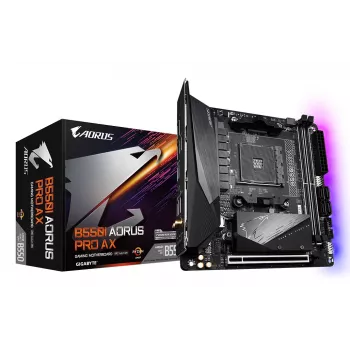 Scheda madre GIGABYTE B550I AORUS PRO AX, B550, AM4, Mini-ITX