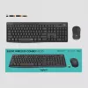 Combo tastiera e mouse wireless Logitech MK295 Silent RF Wireless QWERTY US International nero