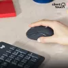 Combo tastiera e mouse wireless Logitech MK295 Silent RF Wireless QWERTY US International nero