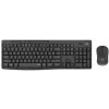 Combo tastiera e mouse wireless Logitech MK295 Silent RF Wireless QWERTY US International nero