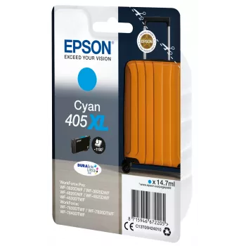 Cartuccia d'inchiostro Epson 405XL DURABrite Ultra Ink 1 pezzo originale alta capacità (XL) ciano
