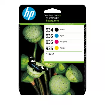 HP 934 Nero/935 Ciano/Magenta/Giallo confezione da 4 cartucce d'inchiostro originali