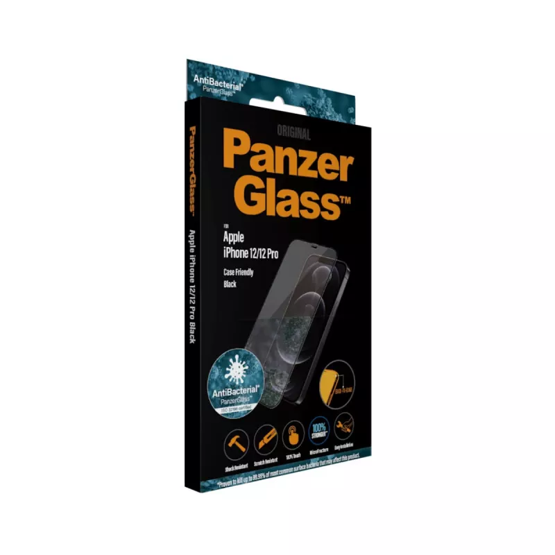 PanzerGlass ® Pellicola protettiva per display iPhone 12 | 12 Pro | Edge-to-Edge