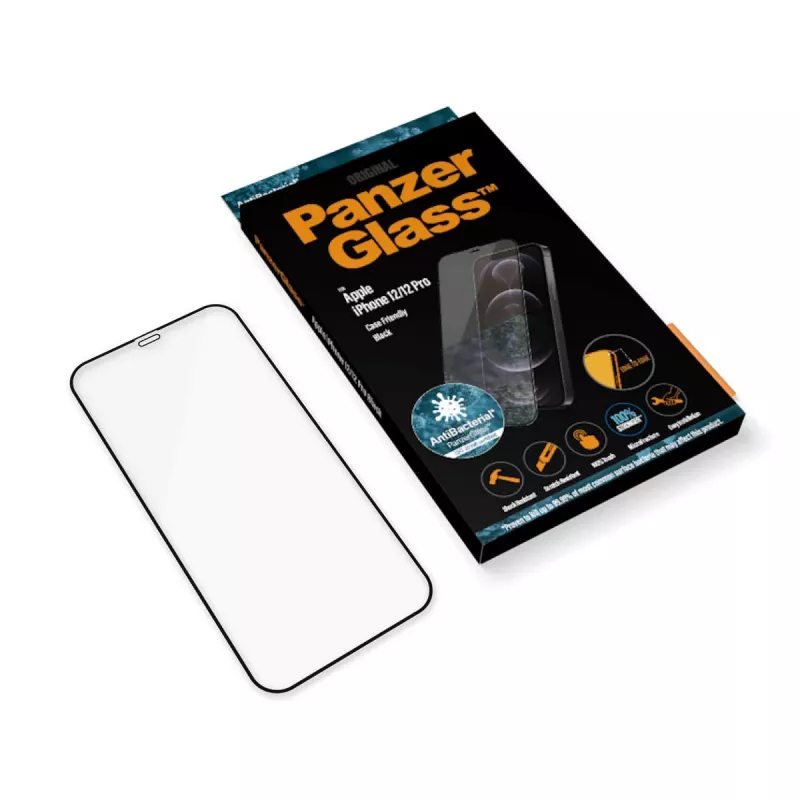 PanzerGlass ® Pellicola protettiva per display iPhone 12 | 12 Pro | Edge-to-Edge