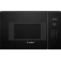 Microonde da incasso solo Bosch Serie 6 BFL524MB0 — 800 W, 20 L, Grill, Touch e manopola, nero