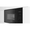 Microonde da incasso solo Bosch Serie 6 BFL524MB0 — 800 W, 20 L, Grill, Touch e manopola, nero