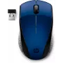 HP Mouse Wireless 220 (Lumiere Blue), ambidestro, RF Wireless, Blu