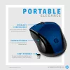 HP Mouse Wireless 220 (Lumiere Blue), ambidestro, RF Wireless, Blu