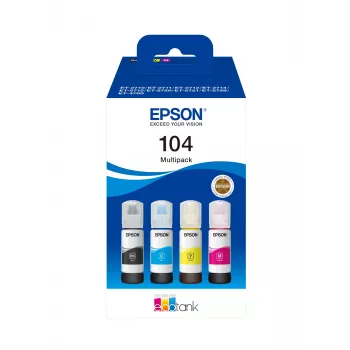 Cartuccia Epson Ink C13T00P640 / 104 Multipack BK,C,M,Y