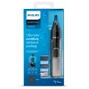 Philips Serie 3000 Trimmer per naso Serie 3000 NT3650/16 trimmer lavabile per naso, orecchie e sopracciglia con 2 accessori pettine