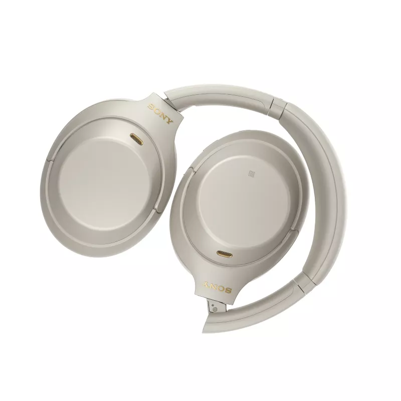 Sony WH-1000XM4 cuffie con filo e senza fili con archetto per chiamate/musica USB Type-C Bluetooth argento