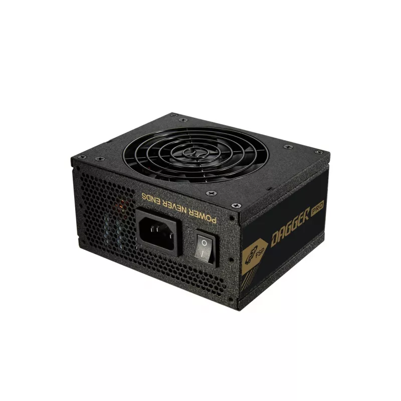 FSP DAGGER PRO 650W alimentatore SFX SFX3.3 nero, 650 W, 100 - 240 V, 50 - 60 Hz, 10 A, 5 A, 120 W